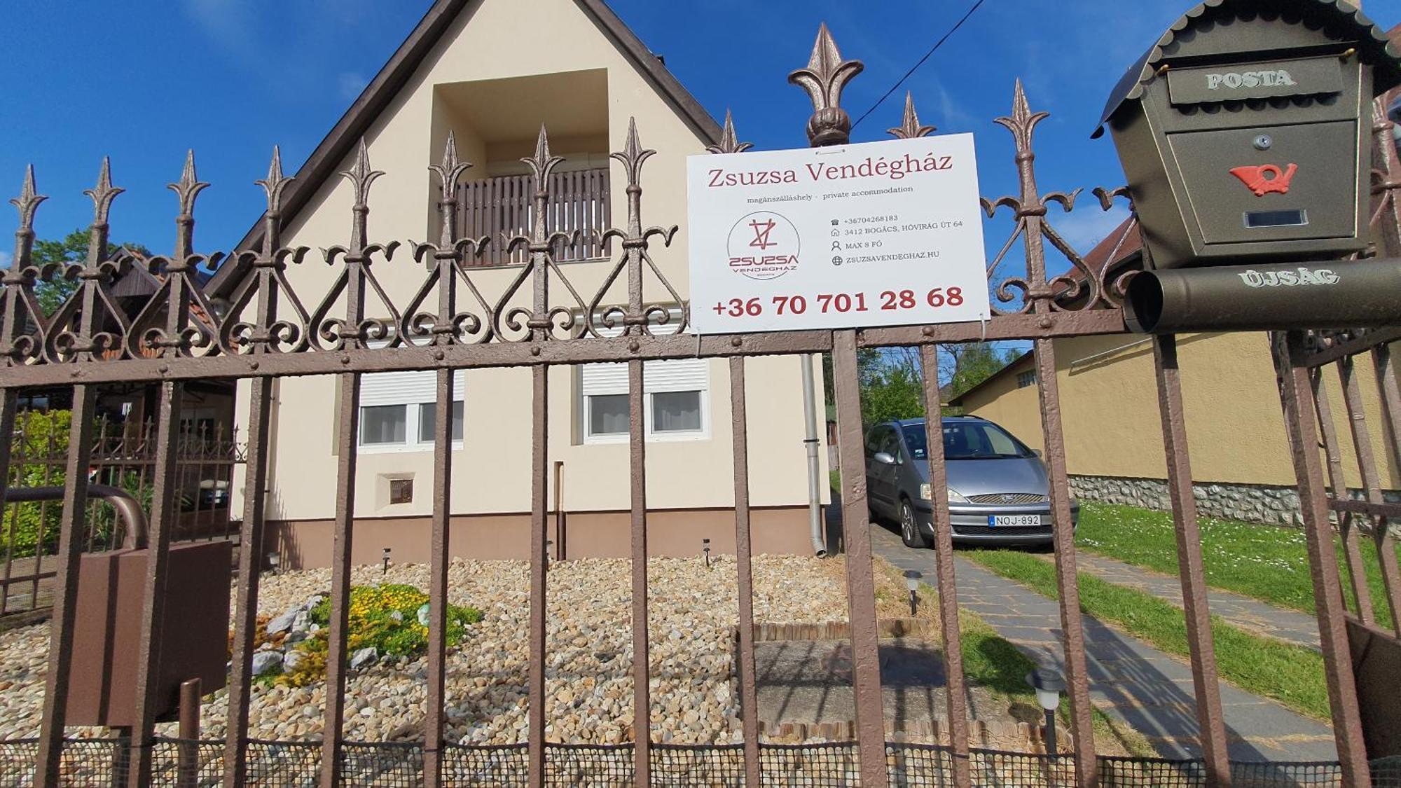 Zsuzsa Vendeghaz Villa Bogács Exterior photo